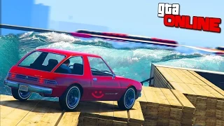 ПАРКУР НА СТАРОМ ВЕДРЕ ПО ДЫРОЧКАМ НАД ОКЕАНОМ! (GTA 5 ONLINE ГОНКИ)