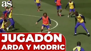 JUGADÓN de ARDA GÚLER y LUKA MODRIC