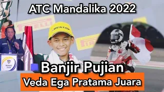 Trending‼️Veda Ega Pratama Mendapatkan Banyak Pujian Dari Pejabat Negara. Asia Talent Cup 2022.