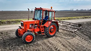 Simítózás 2022 | MTZ 82 Turbo 💪 + 5 méteres fogas | Szántás elmunkálás