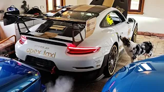 Waking Up the PORSCHE GT2 RS MR From Winter Sleep