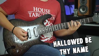 Hallowed Be Thy Name - Iron Maiden (Guitar Cover)