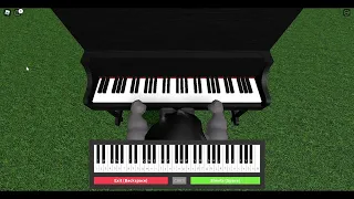 How to play gigachad's theme on roblox's piano! (EASY AF)