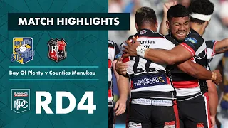 Bunnings NPC 2022 | Round 4 Highlights | Bay of Plenty v Counties Manukau