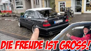 Ich VERSCHENKE meinen MERCEDES an FREMDEN!  Unfall bei Übergabe das war knapp 😅