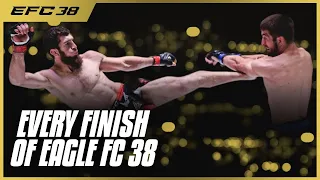 Все ФИНИШИ турнира EFC 38 / Кыргызстан