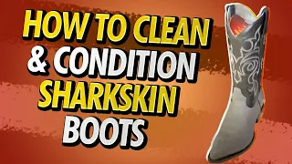 How To Clean And Condition Sharkskin Boots