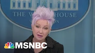 Cyndi Lauper Visits White House As Biden Signs Respect For Marriage Act