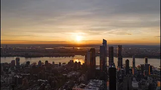 Empire State Building - sunset in New York