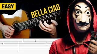 BELLA CIAO Guitar Tabs | Tutorial | Money Heist / La Casa de Papel