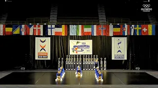 Desiree Tantsustuudio (EST) | Senior Pom Semis 📣🌟❤️🌟 2023 ICU EUROPEAN Cheerleading CC 🔥🔥