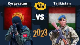 Kyrgyzstan vs Tajikistan military power comparison 2023  Сравнение Кыргызстана и Таджикистана 2023