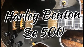 Harley Benton Sc 500 unboxing and review