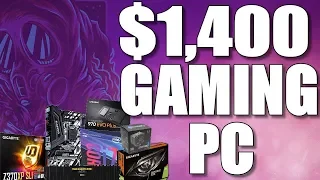 LIVE - $1500 Gaming Computer - step by step assembly of carefully selected parts!