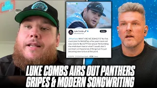 Luke Combs Airs Out His Gripes About Panthers Fandom & Modern Songwriting