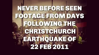 Never Before Seen Christchurch Quake Footage...