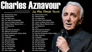 Charles Aznavour chansons 2022 💖 album complet des plus grands succès de Charles Aznavour