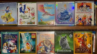 Disney Movie Club Exclusive Recommended Movies 4K Blu Ray DVD Slipcovers Out of Print