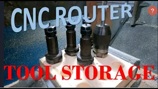 CNC ROUTER BUAT TOOL STORAGE