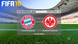 FIFA 18 - FC Bayern München vs. Eintracht Frankfurt @ Allianz Arena