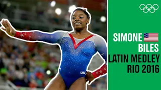 Simone Biles earns ANOTHER gold with this stunning routine! | Music Monday