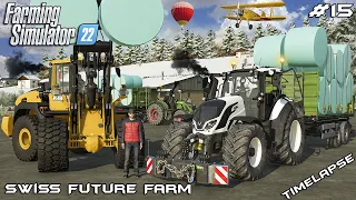 Selling GRASS SILAGE bales to BGA with @kedex | Future Farm | Farming Simulator 22 | Episode 15