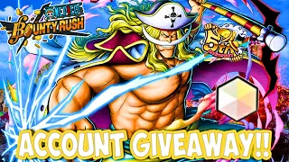 EX EDWARD NEWGATE NEW WHITEBEARD LIVE SUMMONS + ACCOUNT GIVEAWAY |『One Piece Bounty Rush』OPBR