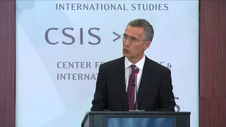 Adapting to a changed security environment - NATO Secretary General at CSIS, 27 May 2015 - Part 1/2