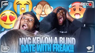 I PUT @NycKev ON A BLIND DATE WITH A FREAK😍👀 * GONE RIGHT * #blinddate #jubilee #trending