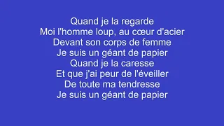 GEANT DE PAPIER- JJ LAFON-KARAOKE