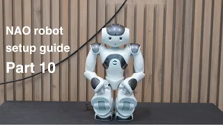 Nao Robot Setup Guide: Part 10, default audio