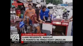 Ilang residente, nagulat sa paninita ng MMDA kahit umuulan