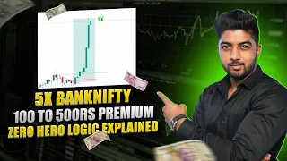 100₹ to 500₹ Zero Hero Trade Taken on Live Stream | Psychology Explained