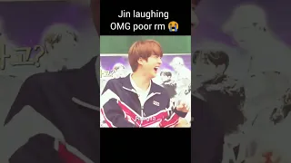 Jin crack crack copy with rm jin laughing 🤣🤣😂