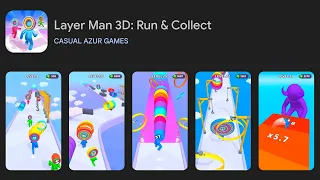 Layer Man 3D: Run & Collect Gameplay