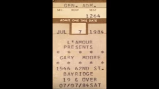 Gary Moore - 05. Cold Hearted (AMAZING !!!) - L'Amours Club, New York City (7th July 1984)