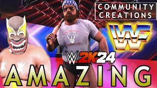 *AMAZING 70's & 80's WWF* WWE 2K24 Community Creations