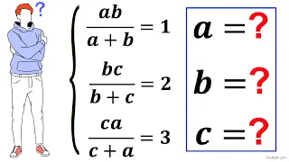 Mathematical Olympiad | Learn how to solve for a, b, and c fast | Math Olympiad Training