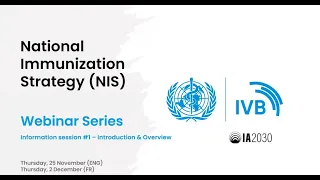 Introduction to the National Immunization Strategy (NIS)