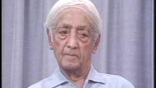 Is there such a thing as good and evil in the world? | J. Krishnamurti