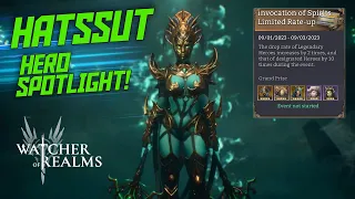 Hatssut 10x and Hero Spotlight! || Watcher of Realms