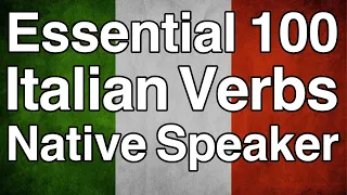 Learn Basic Italian Verbs 100 with Nicola