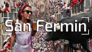 RUNNING OF THE BULLS PAMPLONA SPAIN