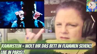 Rammstein - Wollt Ihr Das Bett In Flammen Sehen - LIVE in Paris!! Reaction!!