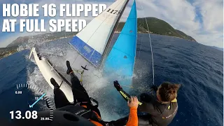 HOBIE 16 The Fastest Pitchpole of the year