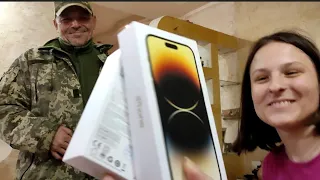 Мои подарки на день рождения 🎁 Муж подарил iPhone 14 pro max 📱на юбилей