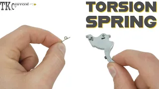 Installing Torsion Spring S&W Revolver Mim Trigger (Hand Spring)