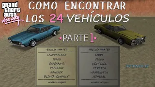 GTA Vice City - Como encontrar Los 24 Vehículos de Sunshine Autos con Ubicación parte 1 de 2