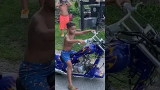 Kids mini chopper motorcycle