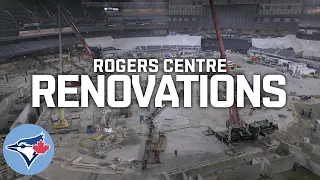 The second phase of Rogers Centre renovations are underway!